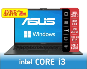 NB ASUS VIVOBOOK GO E1504 I3 N305 256GB 8GB 15.6